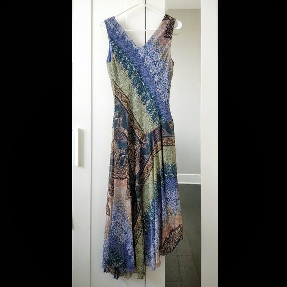 Vintage midi boho dress - Picture 3 of 4